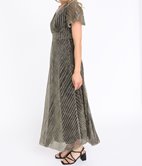 Robe longue cache-cœur Evy