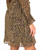 Robe cache-coeur Lucia