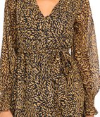 Robe cache-coeur Lucia