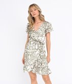 Robe cache-cœur Andréane