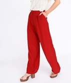 Pantalon large à boutons Méline