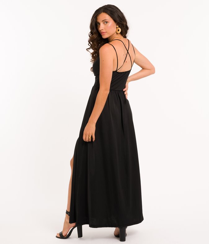 Robe longue en maille Sarah