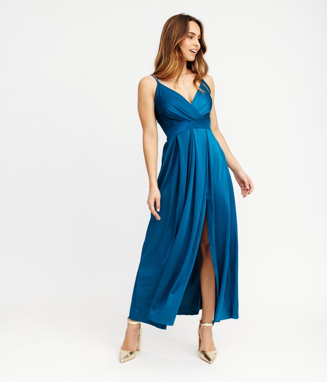 Robe longue en maille Sarah