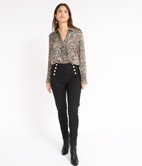 Pantalon à boutons Clélia