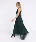 Robe collier en tulle Neila