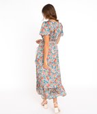 Robe longue cache-cœur Tal