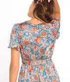 Robe longue cache-cœur Tal