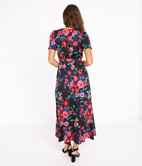 Robe longue cache-cœur Désirée