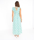 Robe longue cache-coeur Fiona