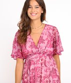 Robe longue dos nu Hava