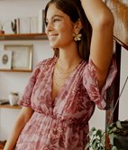 Robe longue dos nu Hava