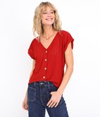 Tee-shirt à dentelle Ely