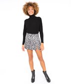 Jupe short en suédine Maia