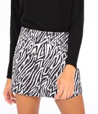 Jupe short en suédine Maia