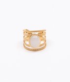 Bague en acier inoxydable Anne