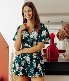 Combinaison courte Lulli fleurie