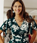 Combinaison courte Lulli fleurie