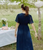 Robe longue plumetis Rowan