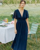 Robe longue plumetis Rowan