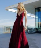 Robe longue Camille dos nu