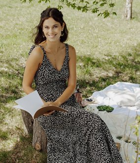 Robe longue Leni