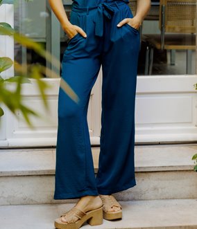 Pantalon large Ava