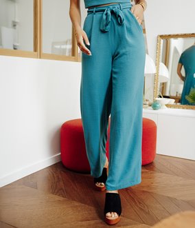 Pantalon large Ava