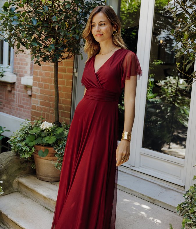 Robe longue Solène