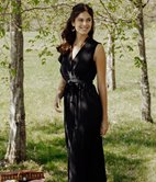 Robe longue Laurine cache-coeur