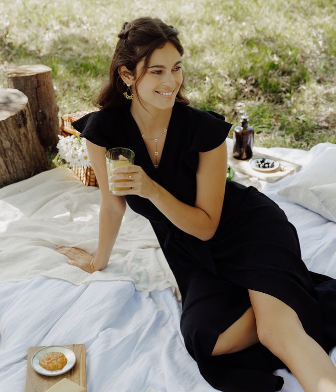 Robe longue Laurine