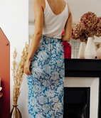 Jupe longue Monika fleurie