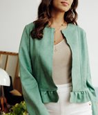 Veste en suedine Salomé