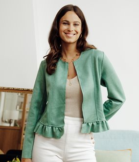 Veste en suedine Salomé