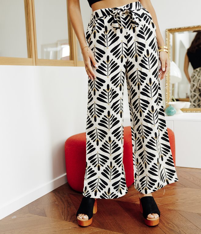 Pantalon large Avril