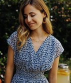 Robe cache-coeur Louison