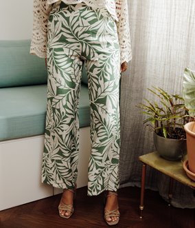 Pantalon large Sidonie