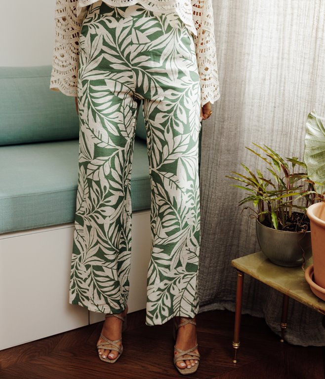 Pantalon large Sidonie