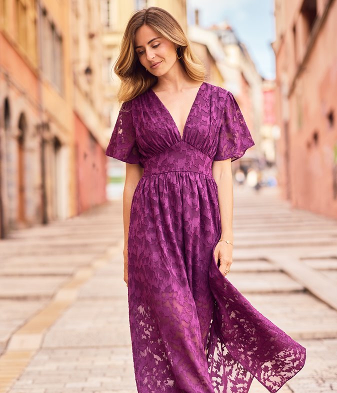 Robe longue Camelia
