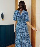 Robe longue Maguy fleurie