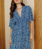 Robe longue Maguy fleurie