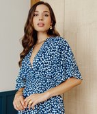 Robe longue Maguy fleurie