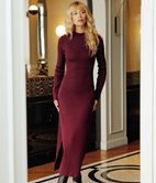 Robe longue Ben en maille