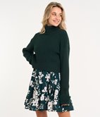 Pull col roulé Falbela