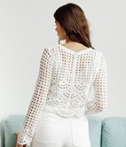 Gilet en crochet Basil