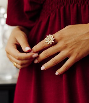 Bague Julia en acier inoxydable