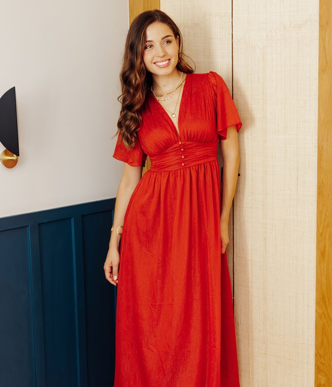Robe longue Leana