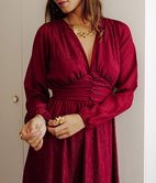 Robe longue Leana corset