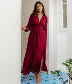 Robe longue Leana corset