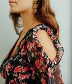 Robe Selanie épaules nues