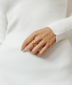 Bague en acier inoxydable Baya